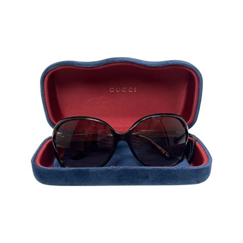 oversized round sunglasses gucci|gucci oversized butterfly sunglasses.